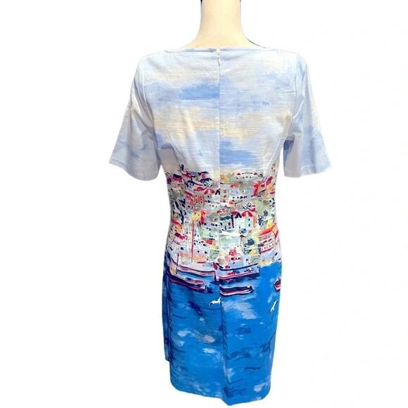 NWT Rafaella Yacht Sea Side Village Coastal dress Size 6 NWOT - Picture 9 of 13